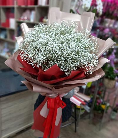 Букет цветов из: Гипсофила в Нижней Александровке