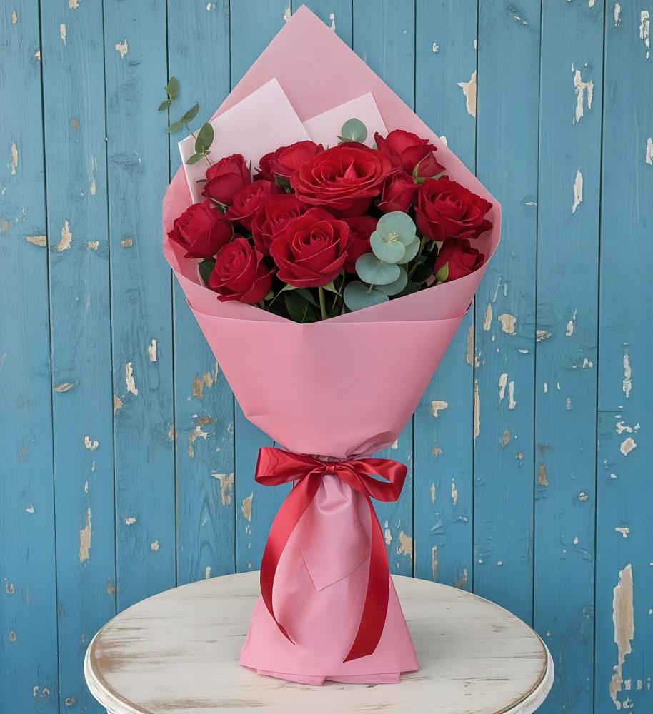 Букет цветов из: Розы в Нижней Александровке