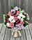 Букет цветов из: Альстромерии, Гвоздики, Розы и Хризантемы в Нижней Александровке