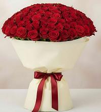 Букет 101 Красная роза Милано в Нижней Александровке