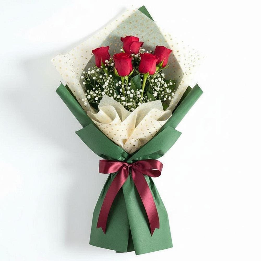 Букет цветов из: Розы в Нижней Александровке