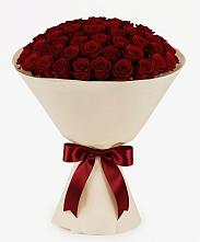 Букет 101 Бордовая роза Блэк Бакарра в Нижней Александровке