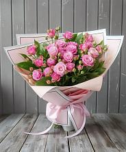Букет Розовый кустик в Нижней Александровке