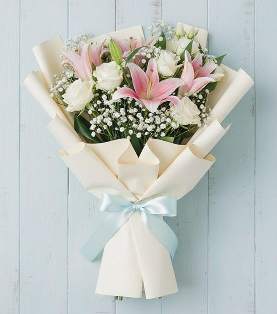 Букет цветов из: Лилии в Нижней Александровке