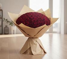 Букет 101 Красная роза в Нижней Александровке
