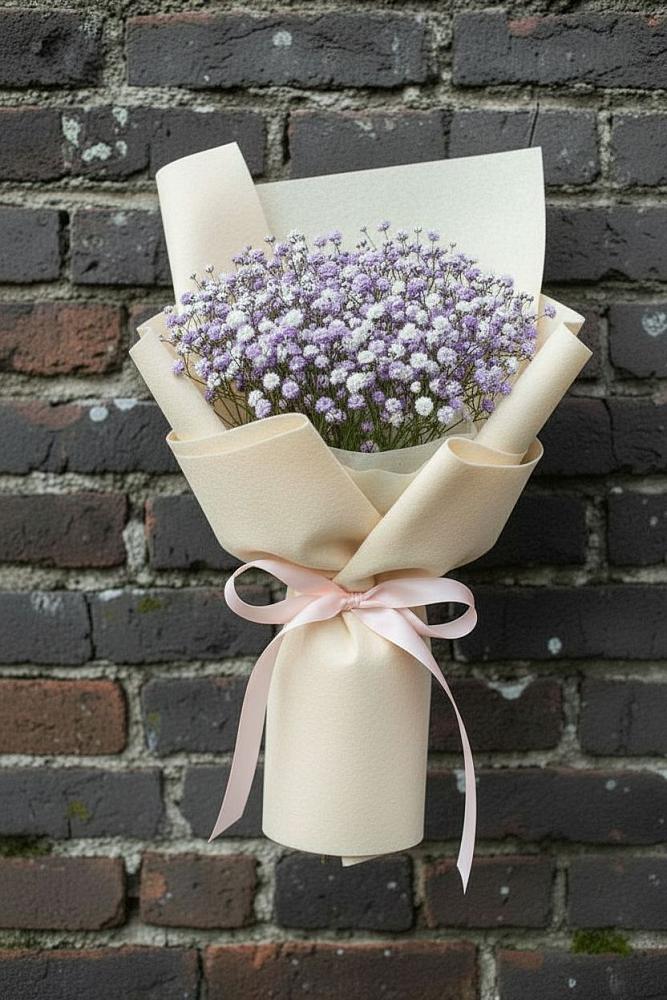 Букет цветов из: Гипсофила в Нижней Александровке