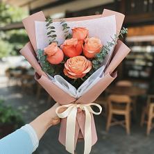 Букет цветов из:  Розы в Нижней Александровке