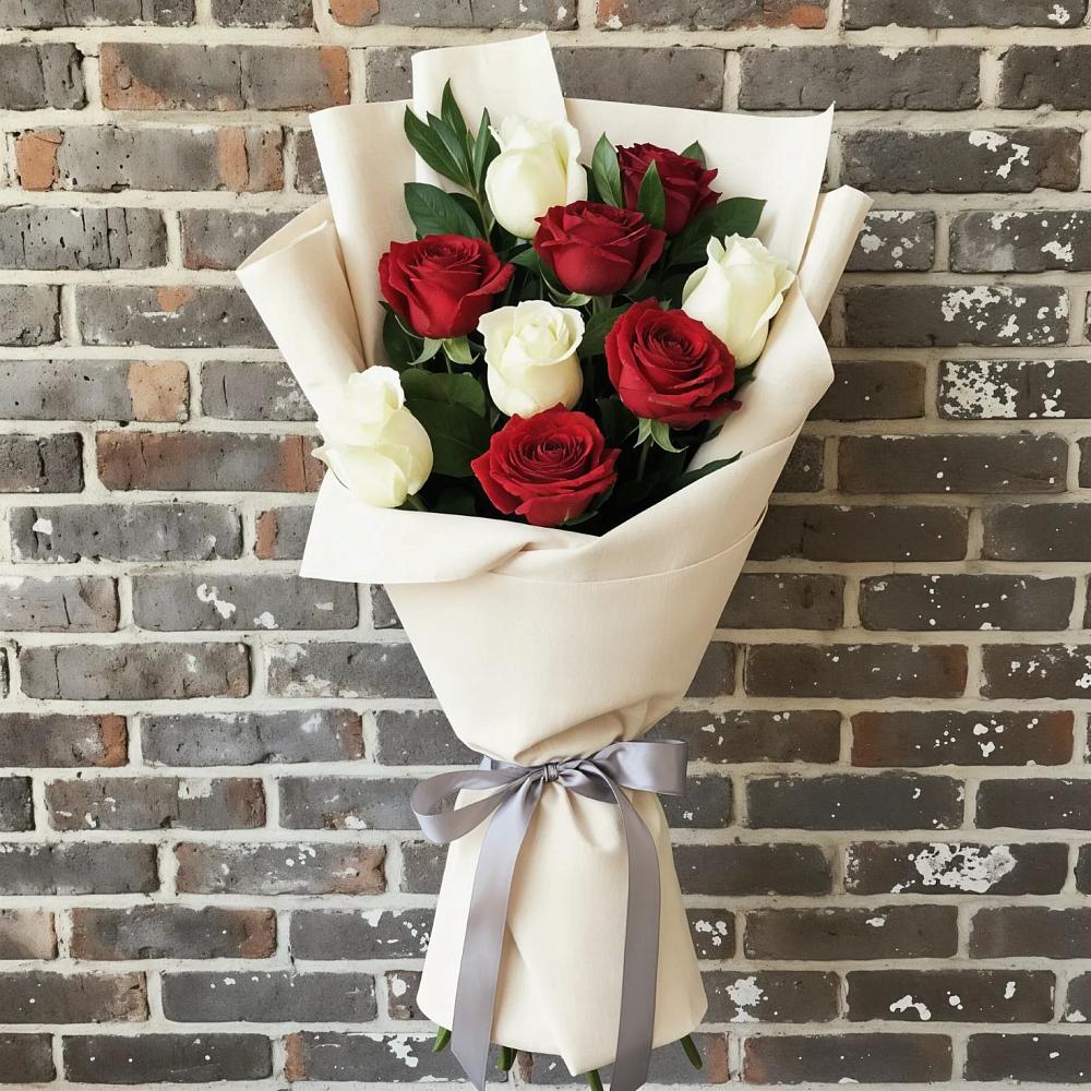 Букет цветов из: Розы в Нижней Александровке