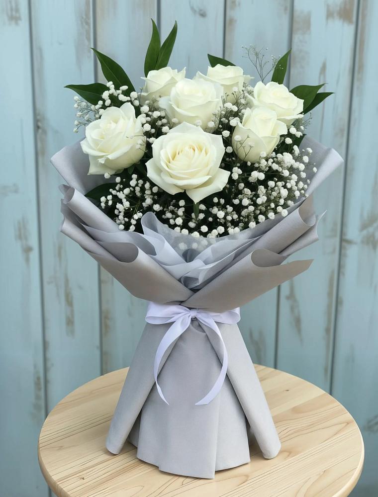 Букет цветов из: Розы в Нижней Александровке