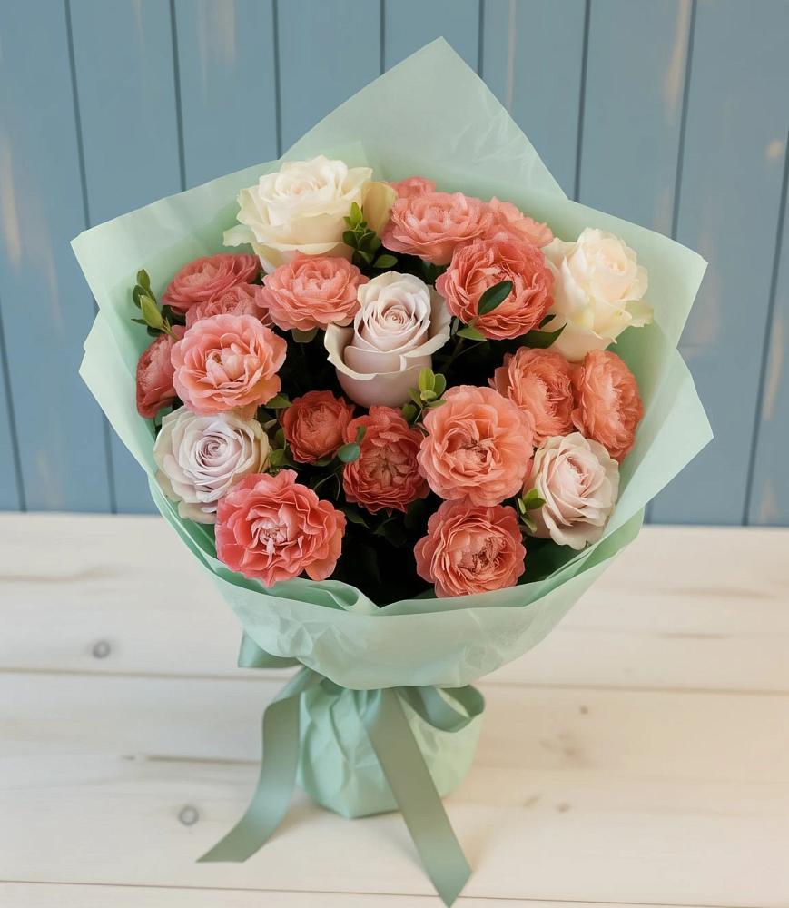 Букет цветов из: Розы в Нижней Александровке