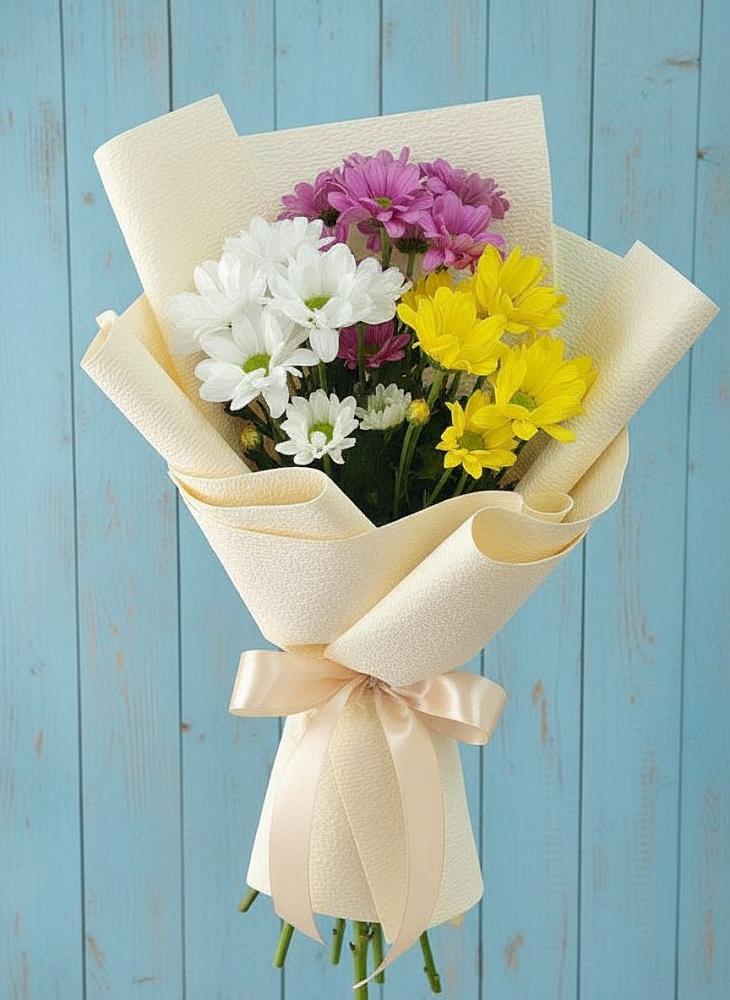 Букет цветов из: Хризантемы в Нижней Александровке