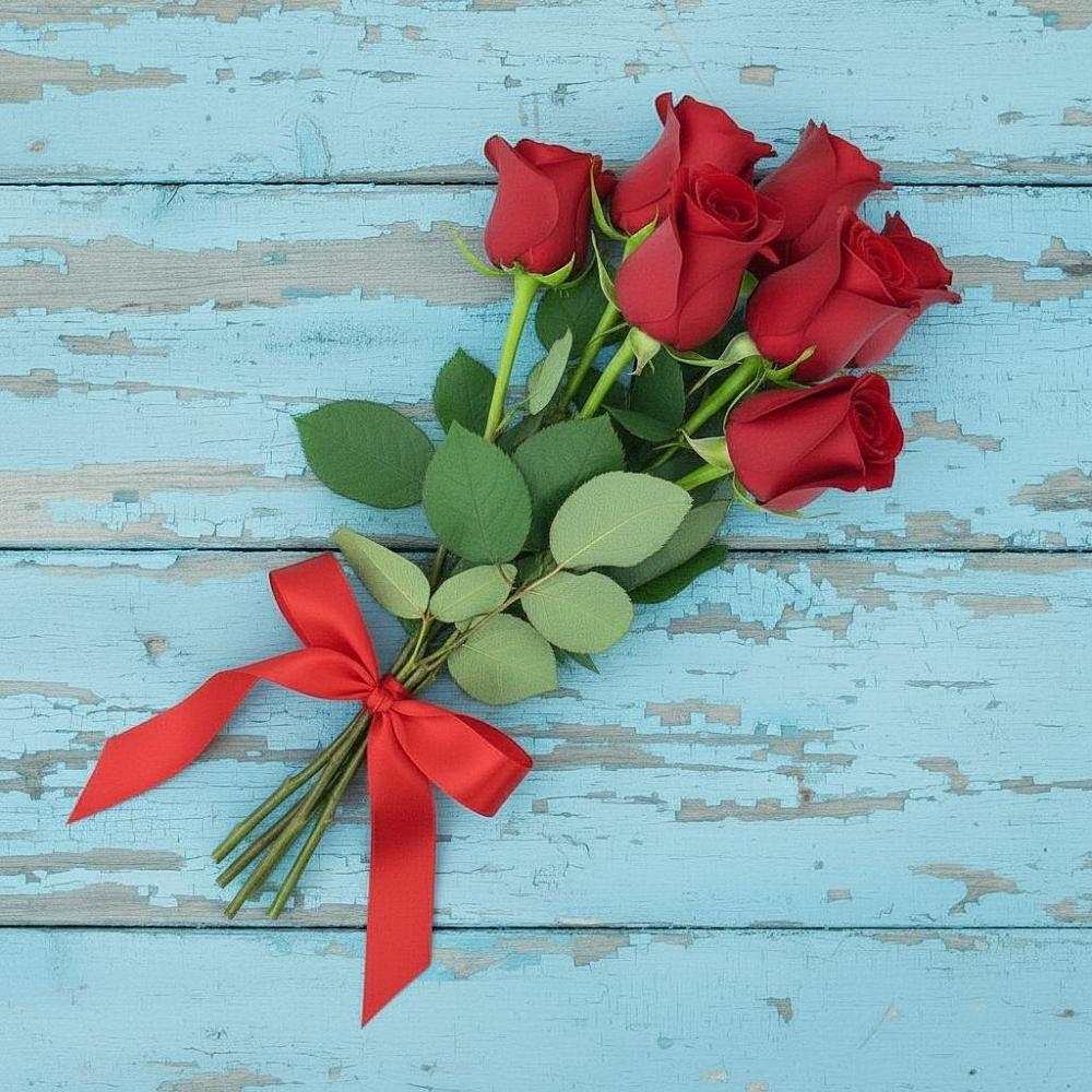 Букет Красные розы в Нижней Александровке