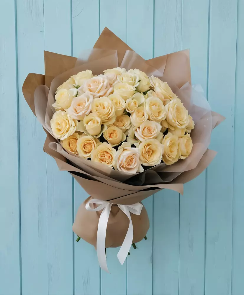 Букет Кремовое облако в Нижней Александровке